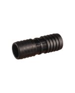 Nylon hose barb coupling, 25 x 25 mm - Agrico