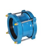 Powder coated iron multifit to multifit range coupling, 150 - 170 mm - Agrico