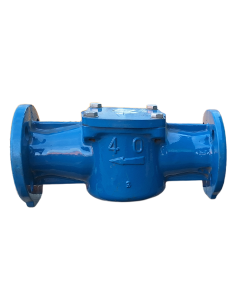Strainer, Kent, CI, flanged T/D, 40 mm