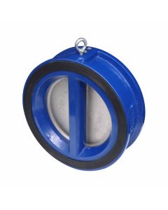 Stainless steel door wafer check valve, 50 mm - Agrico