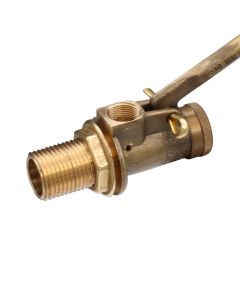 High pressure brass ball valve, 3/4" - Agrico