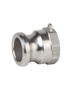 Aluminium male coupling to female BSP thread camlock adaptor, 3/4" - Agrico