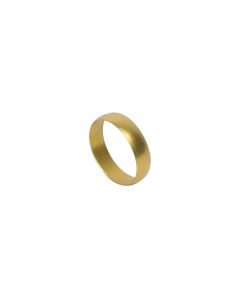 Brass compression spare ring