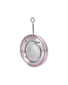 Thin stainless steel wafer check valve, 150 mm - Agrico