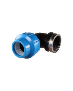 Compression to female BSP thread elbow, 110 x 4" - Agrico