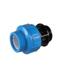 Compression to male BSP thread coupling, 90 mm x 4" - Agrico