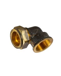 Brass copper to female BSP thread elbow - Agrico