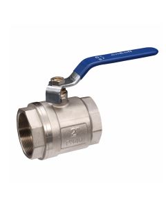 Female to female thread lever operated brass ball valve, 3" x 3" - Agrico