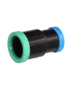 Full flow reducing coupling, 20 x 15 mm - Agrico