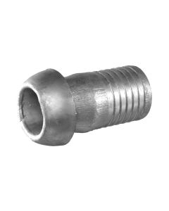 Galvanised male perrot to hose barb coupling, 70 x 70 mm - Agrico