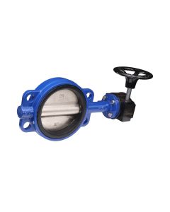 Gear operated stainless steel disc butterfly valve, 300 mm - Agrico