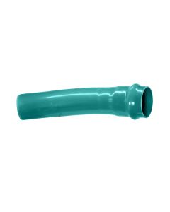 PVC male solvent weld to pipe seal bend, 11.5°, 250 x 250 mm - Agrico