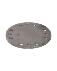 Multi drilled blank flange, 100 mm - Agrico