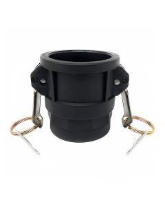 Nylon female coupling to female BSP thread camlock