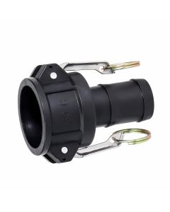 Nylon female coupling to hose barb camlock, 1/2" - Agrico