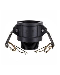 Nylon female coupling to male BSP thread camlock - Agrico