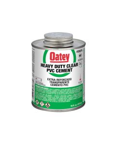 Oatey heavy duty clear PVC cement 473 ml - Agrico