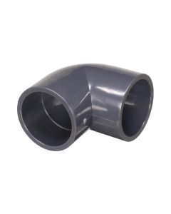 PVC female solvent weld elbow, 90°, 32 mm