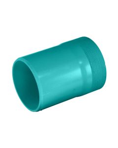 PVC male solvent weld to male bsp thread coupling, 50 mm x 1-1/2" - Agrico