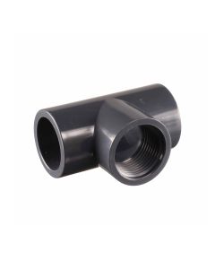 PVC solvent to female BSP thread tee, 25 mm x 3/4" x 25 mm - Agrico