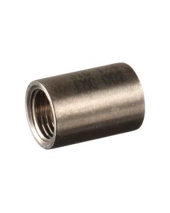 Stainless steel female to female BSP thread socket coupling, 2" x 2" - Agrico