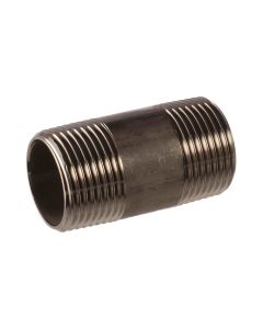 Stainless steel male to male BSP thread nipple coupling - Agrico